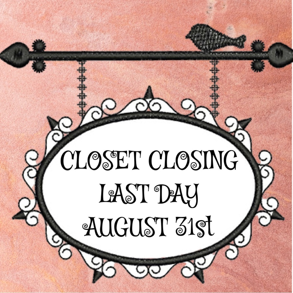 Closet Closing Clearance